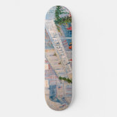 Vincent van Gogh - The Restaurant de la Sirene Skateboard (Vorderseite)