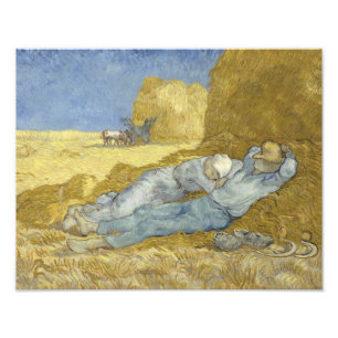 Vincent van Gogh - The Siesta (nach Millet) Fotodruck