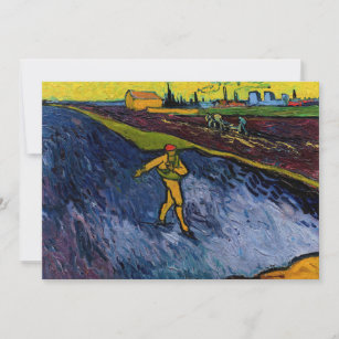 Vincent van Gogh - The Sower: Outskirts of Arles Einladung