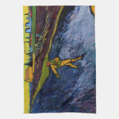 Vincent van Gogh - The Sower: Outskirts of Arles Geschirrtuch (Vertikal)