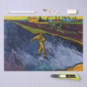 Vincent van Gogh - The Sower: Outskirts of Arles Seidenpapier (Handwerk)