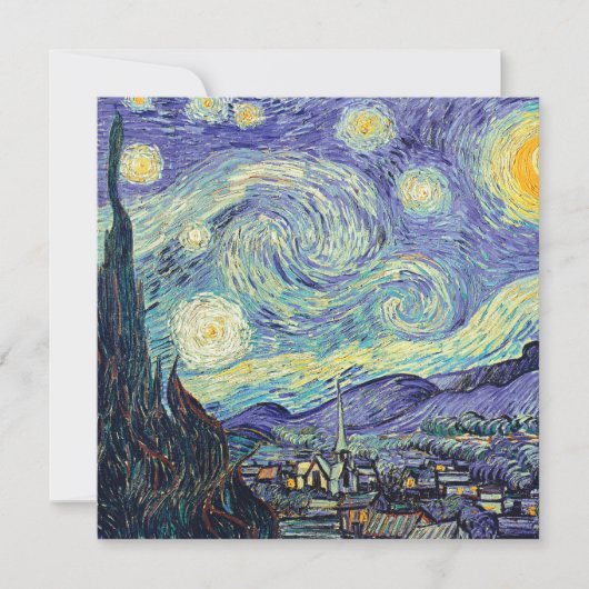 Vincent Van Gogh The Starry Night (Vorderseite)