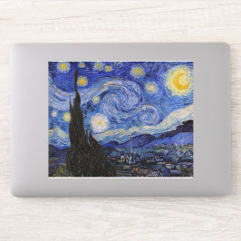 Vincent Van Gogh - The Starry night Aufkleber
