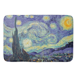 Vincent Van Gogh / The Starry Night Badematte