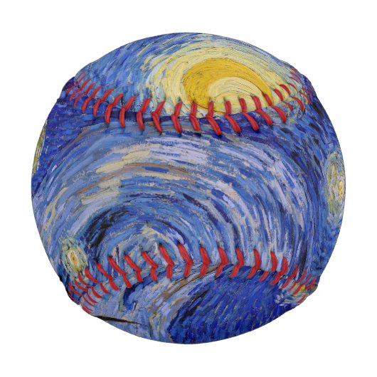 Vincent Van Gogh - The Starry night Baseball (Rückseite)