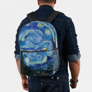 Vincent Van Gogh The Starry Night Bedruckter Rucksack