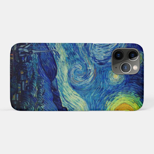 Vincent Van Gogh "The Starry Night" Case-Mate iPhone Hülle (Rückseite (Horizontal))