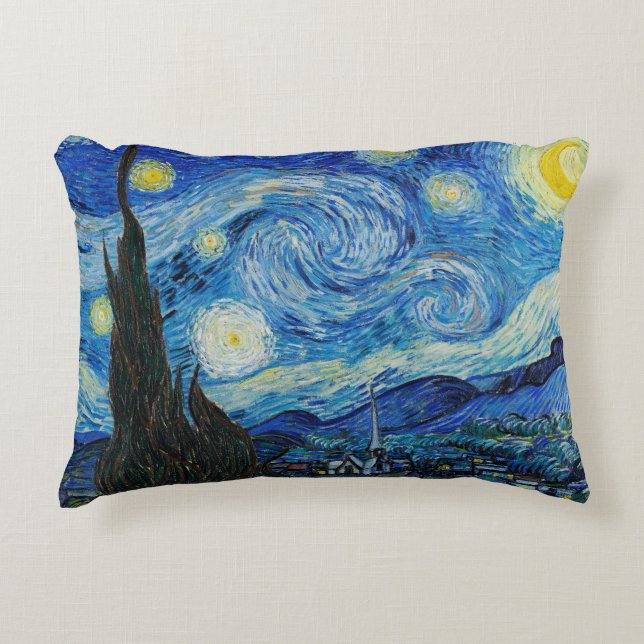 Vincent Van Gogh The Starry Night Dekokissen (Vorderseite)