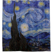 Vincent Van Gogh - The Starry night Duschvorhang (Vorderseite)