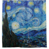 Vincent Van Gogh The Starry Night Duschvorhang (Vorderseite)
