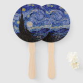 Vincent Van Gogh - The Starry night Fächer (Vorne und Hinten)