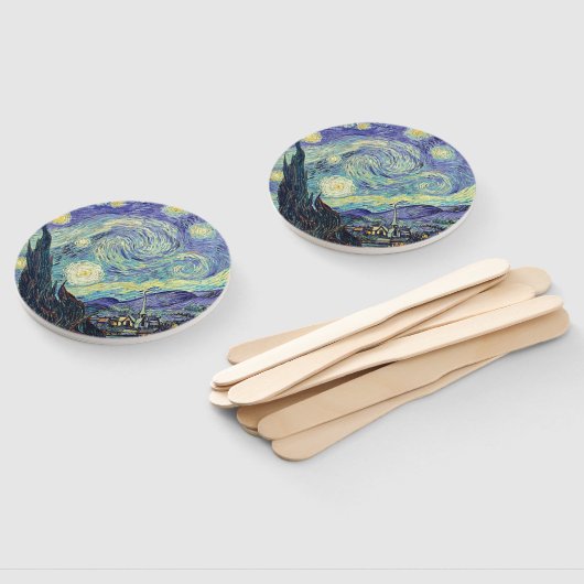 Vincent Van Gogh The Starry Night Fächer (Non-assembled)