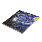 Vincent Van Gogh - The Starry Night Fine Art Fliese (Seite)