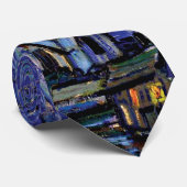 Vincent Van Gogh - The Starry Night Fine Art Krawatte (Gerollt)