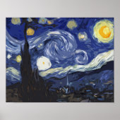 Vincent Van Gogh The Starry Night Fine Art Poster (Vorne)