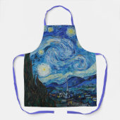 Vincent Van Gogh The Starry Night Fine Art Schürze (Vorderseite)