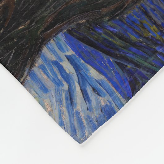 Vincent Van Gogh - The Starry night Fleecedecke (Ecke)