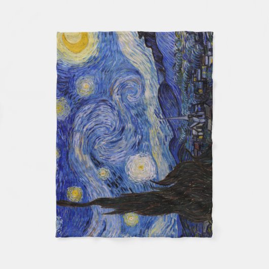 Vincent Van Gogh - The Starry night Fleecedecke (Vorderseite)