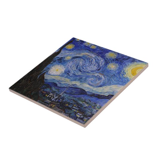 Vincent Van Gogh - The Starry night Fliese (Seite)