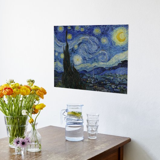 Vincent Van Gogh, The Starry Night Foliendrucke (Ablage(Küche))