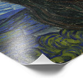 Vincent Van Gogh, The Starry Night Fotodruck (Ecke)
