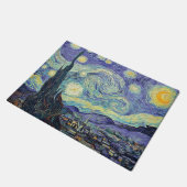 Vincent Van Gogh The Starry Night Fußmatte (Schrägansicht)