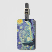 Vincent Van Gogh / The Starry Night Gepäckanhänger (Vorderseite Vertikal)