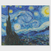 Vincent Van Gogh The Starry Night Geschenkpapier (Flach)