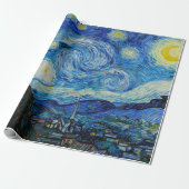 Vincent Van Gogh The Starry Night Geschenkpapier (Ungerollt)