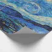 Vincent Van Gogh The Starry Night Geschenkpapier (Ecke)