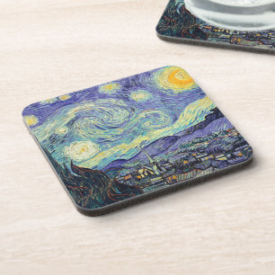 Vincent Van Gogh / The Starry Night Getränkeuntersetzer