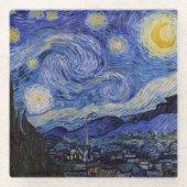 Vincent Van Gogh - The Starry night Glasuntersetzer (Vorderseite)