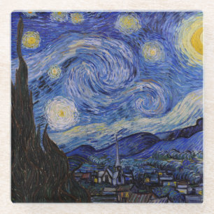 Vincent Van Gogh - The Starry night Glasuntersetzer