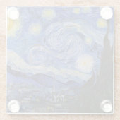 Vincent Van Gogh - The Starry night Glasuntersetzer (Rückseite)