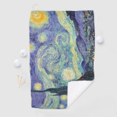 Vincent Van Gogh / The Starry Night Golfhandtuch (Insitu)