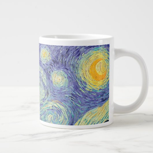 Vincent Van Gogh / The Starry Night Jumbo-Tasse (Rechts)