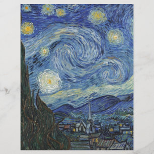 Vincent van Gogh The Starry Night, Juni 1889