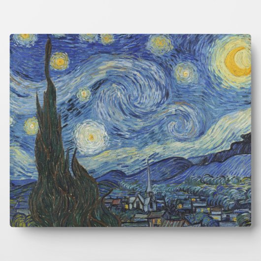Vincent van Gogh | The Starry Night, Juni 1889 Fotoplatte (Vorderseite)