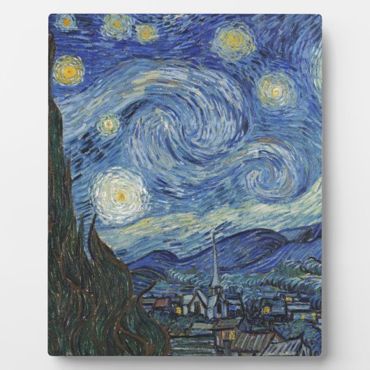 Vincent van Gogh | The Starry Night, Juni 1889 Fotoplatte (Vorderseite)