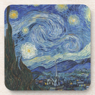 Vincent van Gogh  The Starry Night, Juni 1889 Getränkeuntersetzer