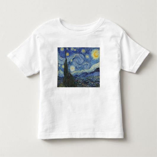 Vincent van Gogh | The Starry Night, Juni 1889 Kleinkind T-shirt (Vorderseite)