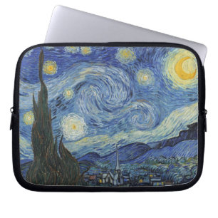 Vincent van Gogh   The Starry Night, Juni 1889 Laptopschutzhülle
