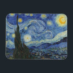 Vincent van Gogh | The Starry Night, Juni 1889 Magnet<br><div class="desc">The Starry Night,  June 1889 (Oil on Leinwand),  Gogh,  Vincent van (1853-1990) / Museum of Modern Art,  New York,  USA / The Bridgeman Art Library | Image Collection number: XOS702746</div>