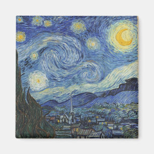Vincent van Gogh   The Starry Night, Juni 1889 Magnet