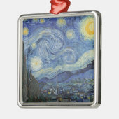Vincent van Gogh| The Starry Night, Juni 1889 Ornament Aus Metall (Links)