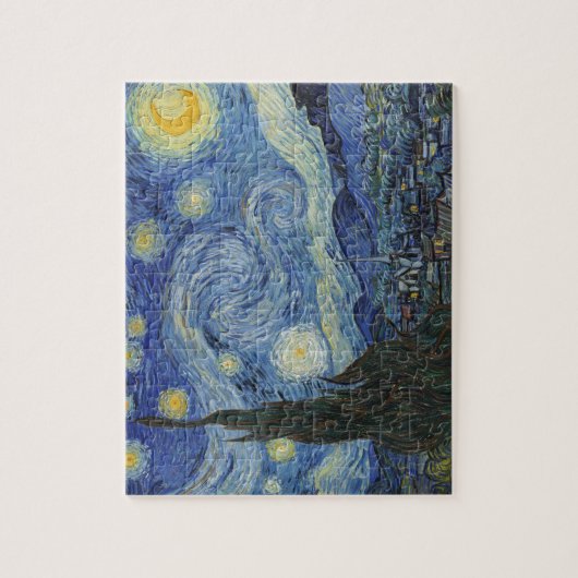 Vincent van Gogh | The Starry Night, Juni 1889 Puzzle (Vertikal)
