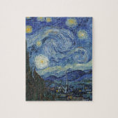 Vincent van Gogh| The Starry Night, Juni 1889 Puzzle (Vertikal)