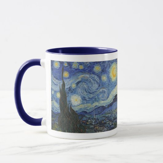 Vincent van Gogh| The Starry Night, Juni 1889 Tasse (Links)