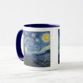 Vincent van Gogh| The Starry Night, Juni 1889 Tasse (Vorderseite Links)
