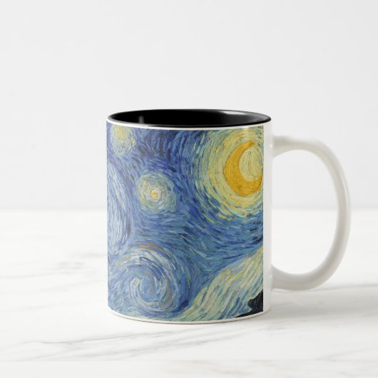 Vincent van Gogh| The Starry Night, Juni 1889 Zweifarbige Tasse (Rechts)